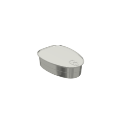 Pear-shaped Steel Food Can